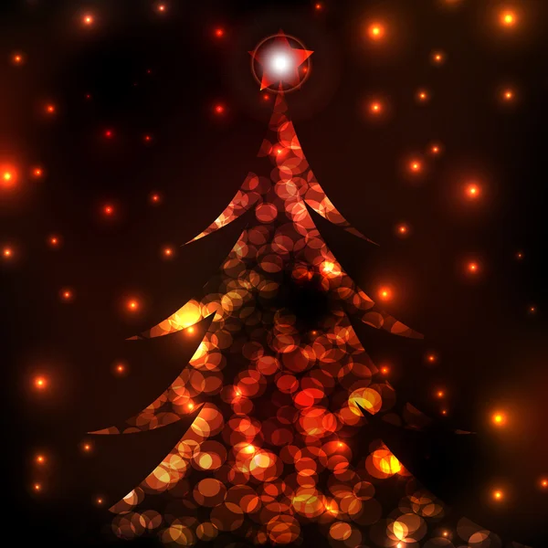 Nejkrásnější vánoční stromky — Stockový vektor