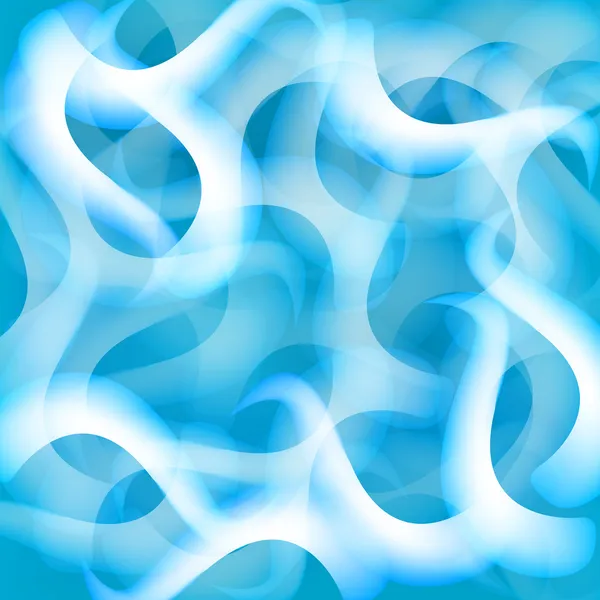 蓝色立方体抽象背景 — 图库矢量图片