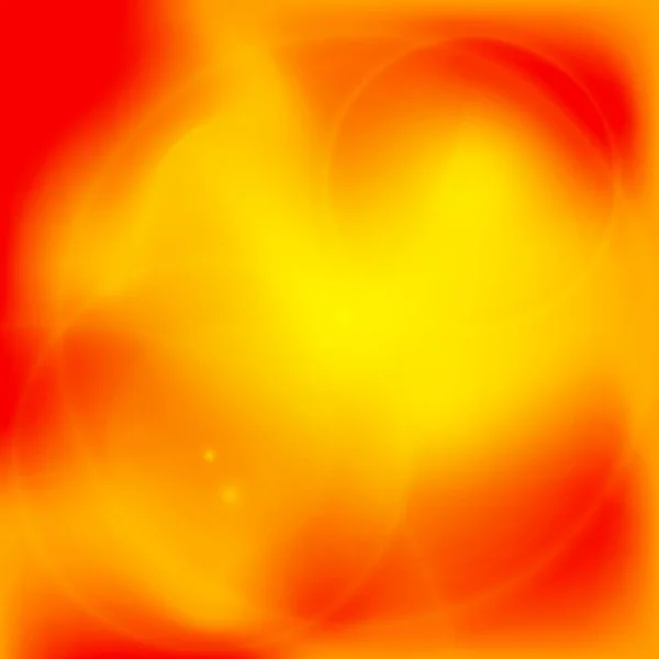 Fond abstrait avec des rayons de soleil orange — Image vectorielle