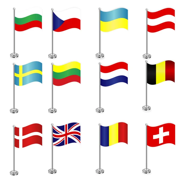 International flags — Stock Vector