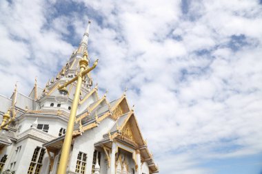 Chachoengsao, Thailand - December 29, 2021: Wat Sothonwararam is a temple in Chachoengsao Province. It was built in the late Ayutthaya period.