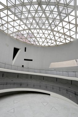 Nagasaki, Japan - July 20, 2022: Nagasaki Atomic Bomb Museum, the Museum is a remembrance to the atomic bombing of Nagasaki by the United States of America.