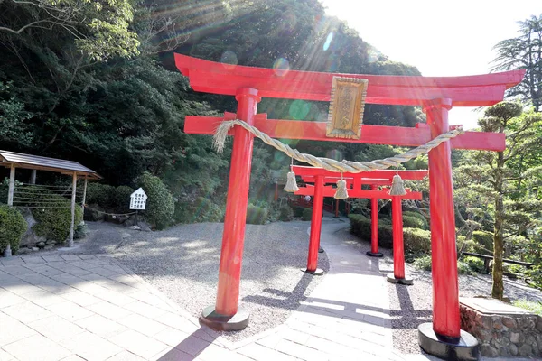 Beppu Japan July 2022 Jigoku Meguri Hot Spring Famous Landmark — Stockfoto