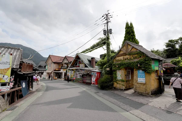 Oita Japan July 2022 Street View Small Town Oita Japan — Zdjęcie stockowe