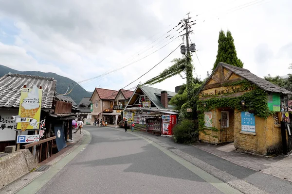 Oita Japan July 2022 Street View Small Town Oita Japan — Zdjęcie stockowe
