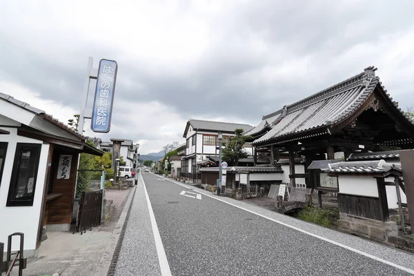 Beppu Japan July 2022 Mamedamachi Shopping Street Walking Path Filled — Stockfoto