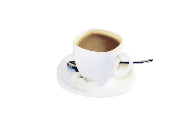 白咖啡 — 图库照片