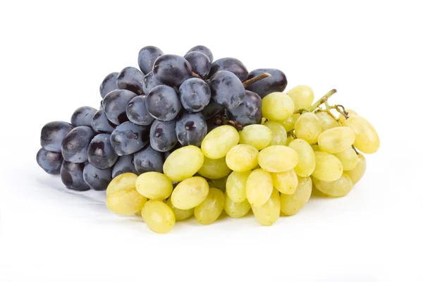 Grapes black and white on white — Stock Photo, Image