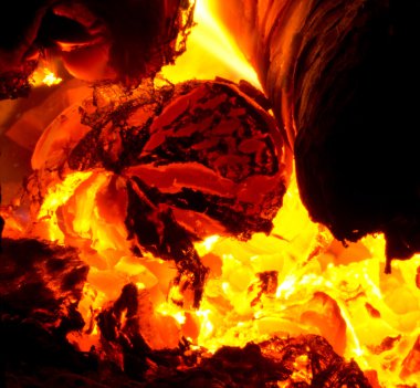 Kazanda yangın var.