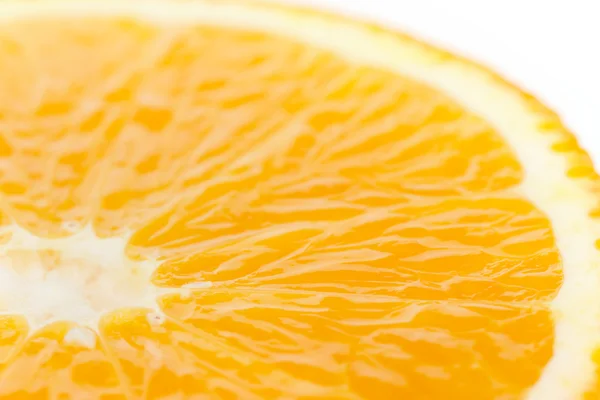 一片白色上附近的橙色水果 — 图库照片
