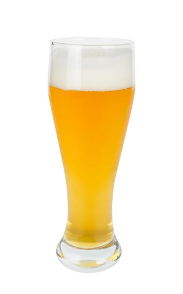 Lager öl glas — Stockfoto