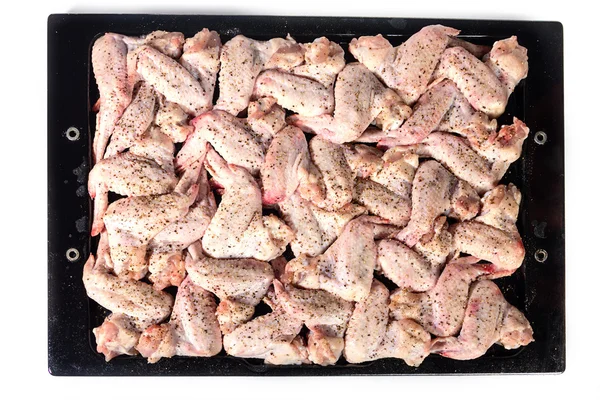 Alas de pollo fresco — Foto de Stock