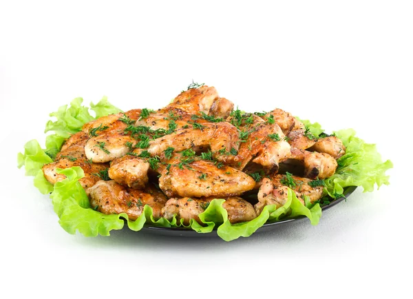 Roasted chiken wings — Stock Photo, Image