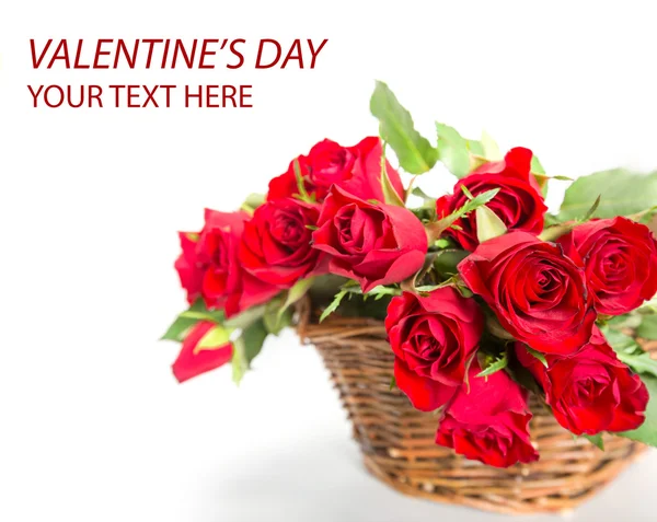 Perfect Valentines roses — Stock Photo, Image