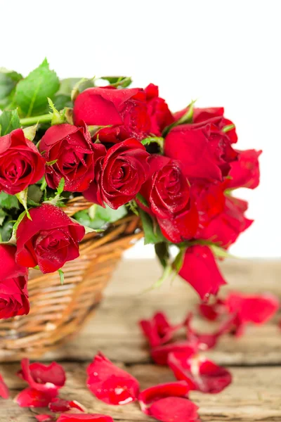 Perfect Valentines roses — Stock Photo, Image