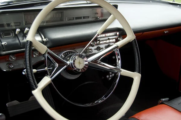 Classic car interior — Stock Photo, Image