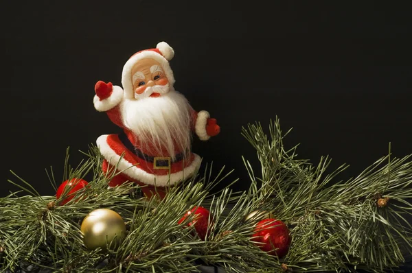 Santa claus scène — Stockfoto