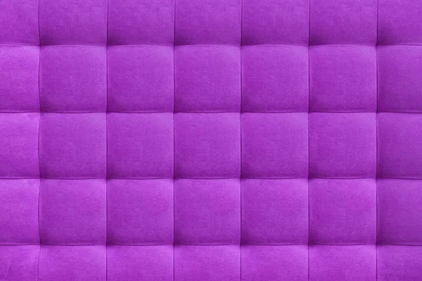 Purple Suede Leather Background Wall Room Interior Design Headboards Made — Zdjęcie stockowe