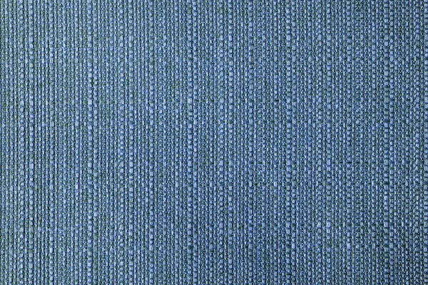 Textura Close Tecido Tecido Tecelagem Grossa Azul Natural Textura Tecido — Fotografia de Stock