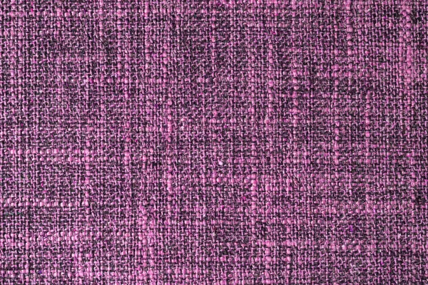 Close Texture Natural Purple Coarse Weave Fabric Cloth Fabric Texture — Stockfoto