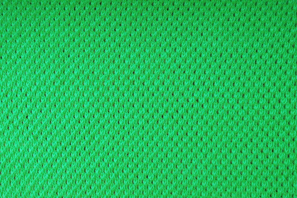 Close Background Knitted Wool Fabric Dots Pattern Bright Green Color — 스톡 사진