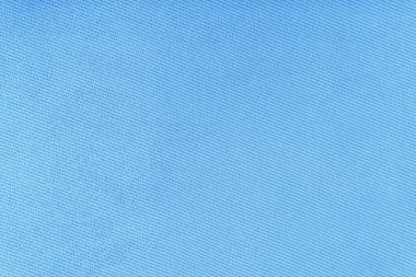 Texture of natural turquoise fabric or cloth. Fabric texture diagonal weave of natural cotton, linen textile material. Canvas background. Decorative fabric for curtain, furniture, walls, clothes