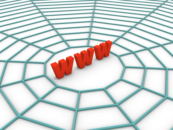 Internet web — Stock Photo, Image