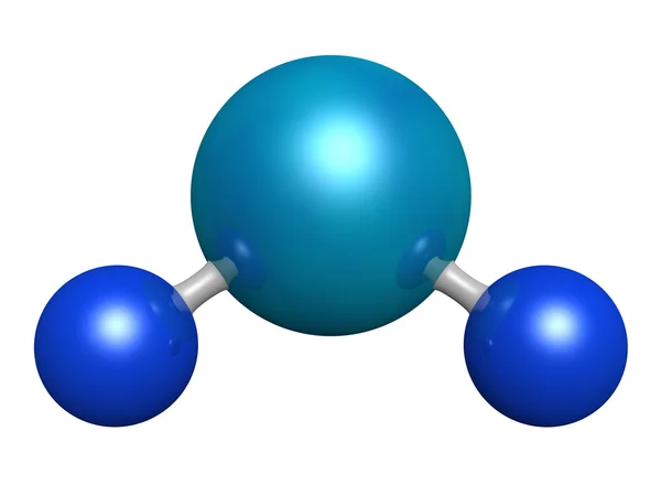 水分子 — 图库照片