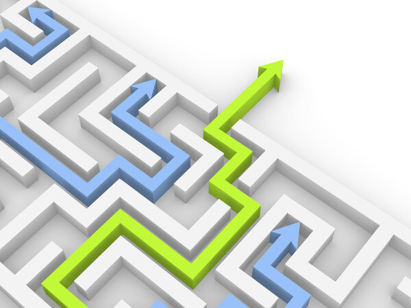 Выход из лабиринта
