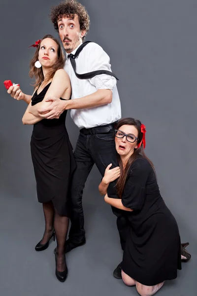 Sevgililer üçlü imploration