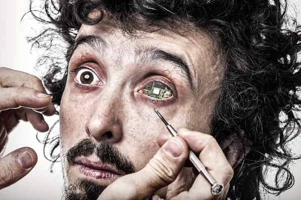 Siber göz muayenesi