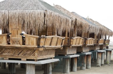 Bambu kulübe beach Side