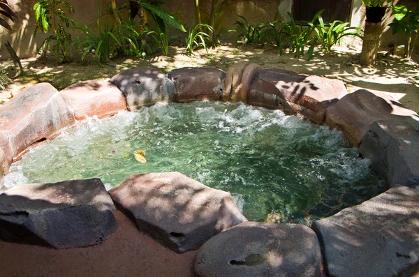 Natural Hot Spring Jaccuzi, Malaysia — Stock Photo, Image