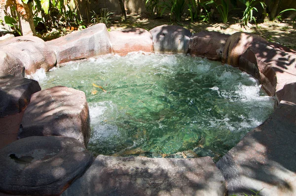 Natural Hot Spring Jaccuzi, Malaysia — Stock Photo, Image