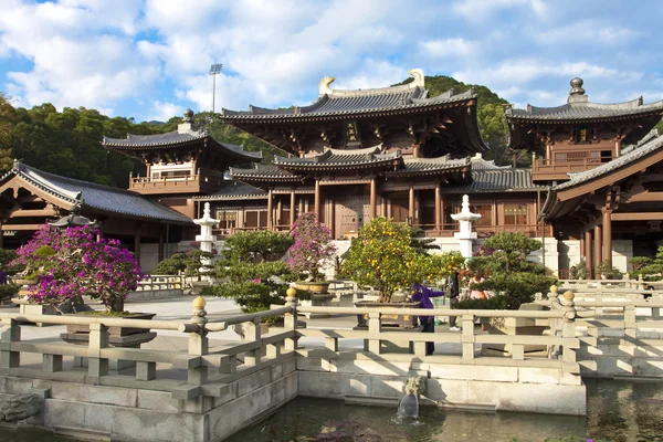 Chi lin klasztoru, hong kong — Zdjęcie stockowe