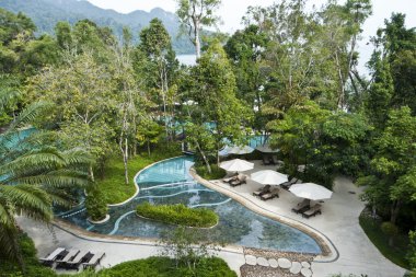 Deniz yan Yüzme Havuzu Resort