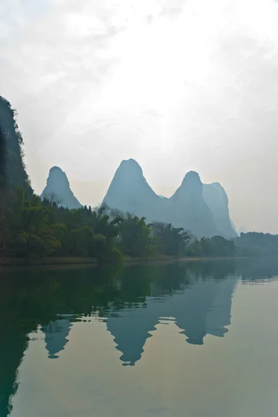 Rio Lijiang Rio Região Autônoma Guangxi Zhuang China — Fotografia de Stock