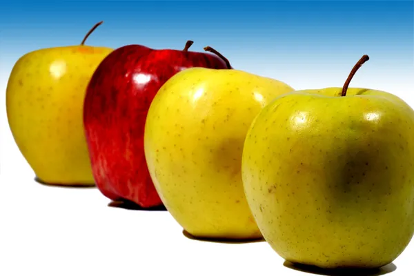 다양 한 사과 — 스톡 사진