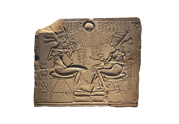 Akhenaton, Nefertiti — Foto de Stock