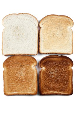 Four color image bread clipart