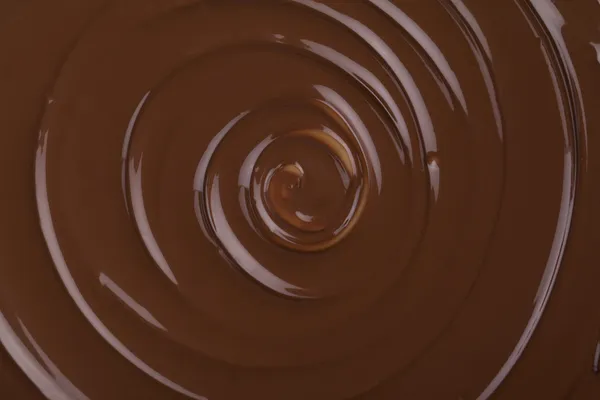 Twirling chocolate — Stock Photo, Image