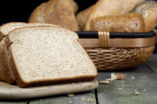 Pane affettato — Foto Stock