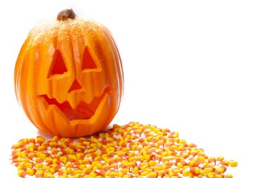 Jack o fener ve candy corn