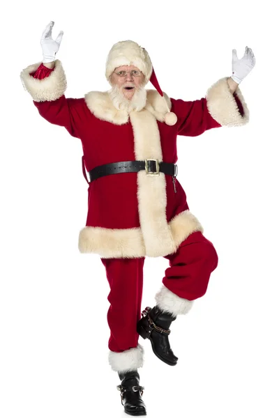 Santa Claus bailando —  Fotos de Stock