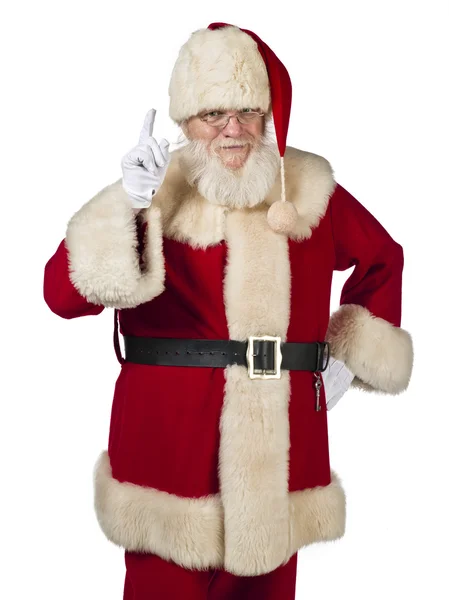Weihnachtsmann lächelt — Stockfoto