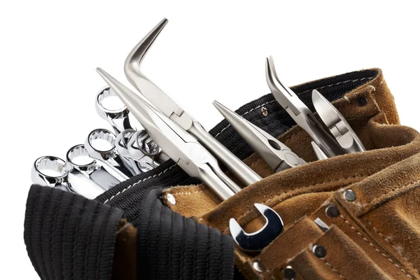 Cinturón de trabajadores con herramientas — Foto de Stock