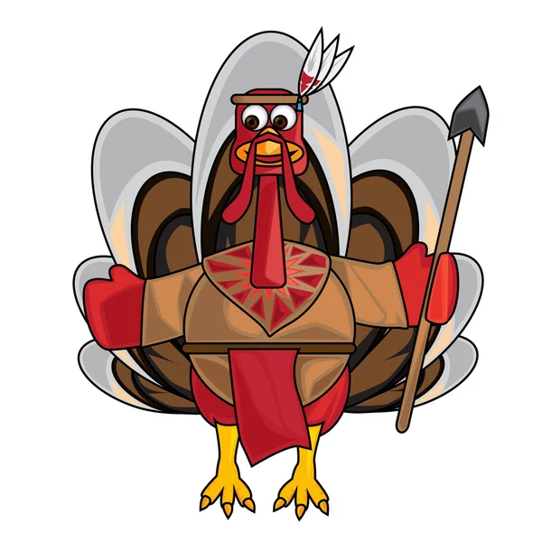 Clip art of indian turkey