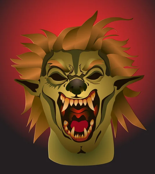 Werewolf mask — Stock Photo, Image