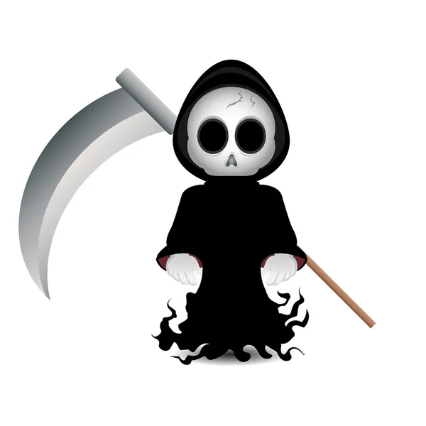 Grim reaper clip-art — Fotografia de Stock