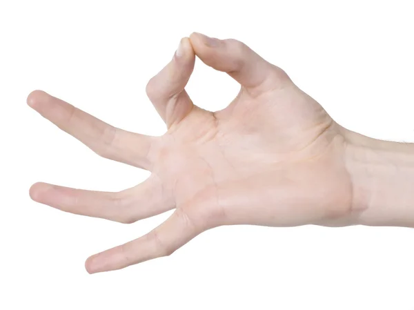 Mano con tres dedos —  Fotos de Stock